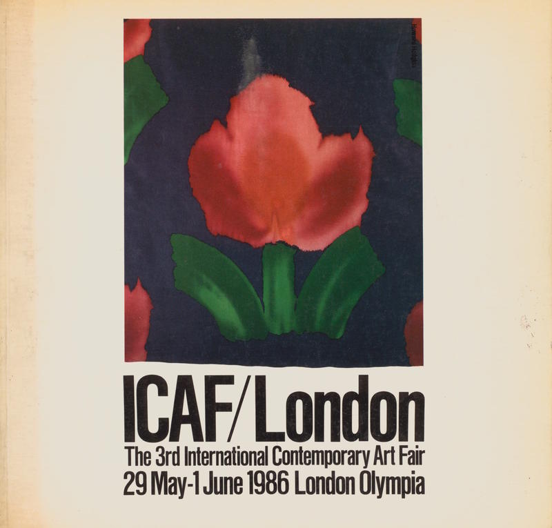 ICAF/London 1986 / International Contemporary Art Fair cover