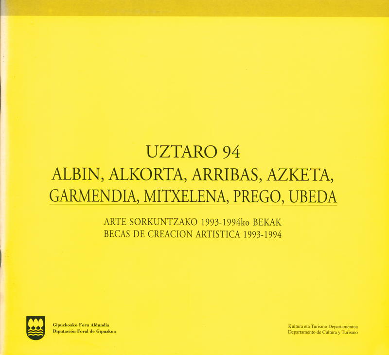 Uztaro 94 : Albin, Alkorta, Arribas, Azketa, Garmendia, Mitxelena, Prego, Ubeda cover