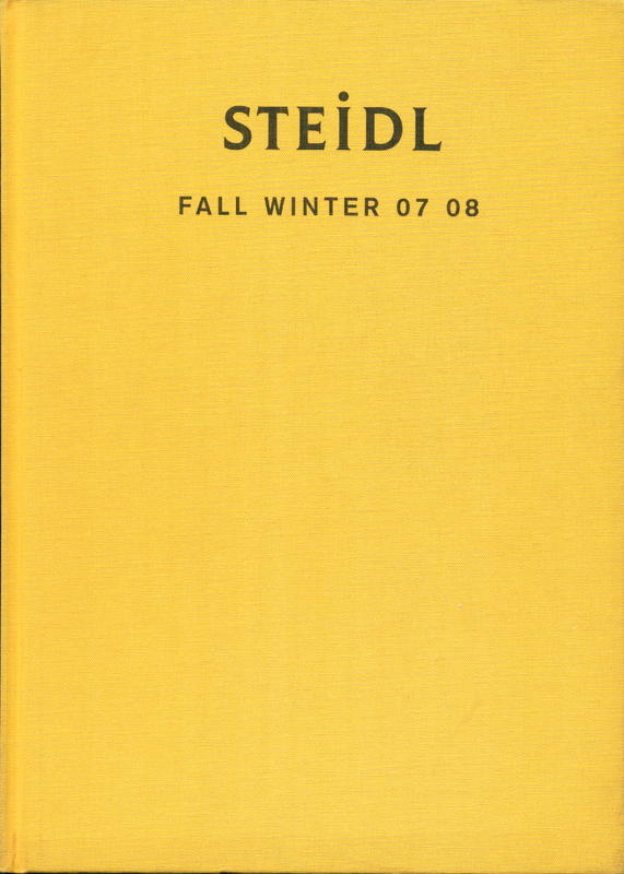 Steidl : Fall/Winter 07 08 cover