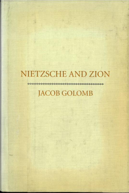 Nietzsche and Zion / Jacob Golomb cover