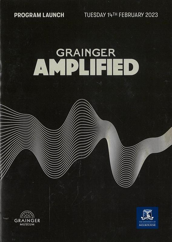 Grainger amplified / Grainger Museum cover