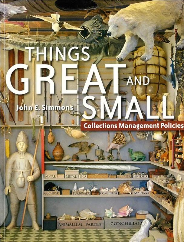 Things great and small : collections management policies cover