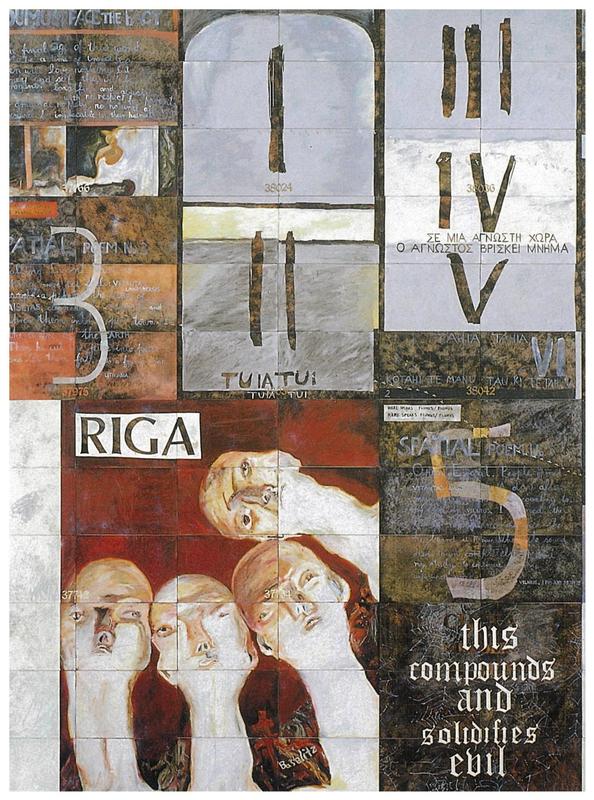 Diaspora / Imants Tillers cover