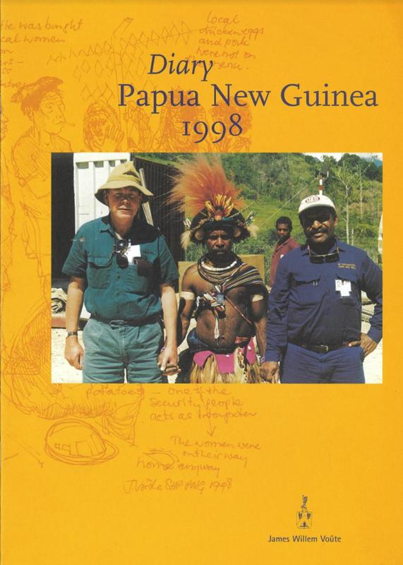 Diary : Papua New Guinea 1998 / James Willem Voûte cover