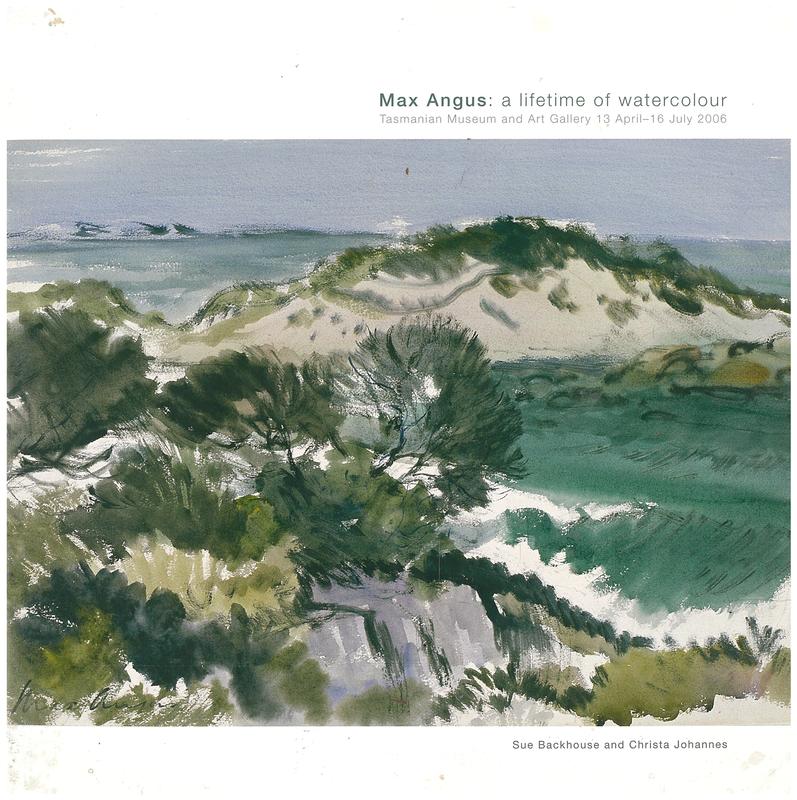 Max Angus : a lifetime of watercolour cover