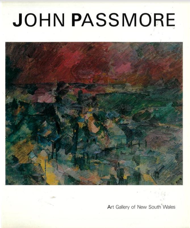 John Passmore 1904-84 : retrospective / Barry Pearce cover