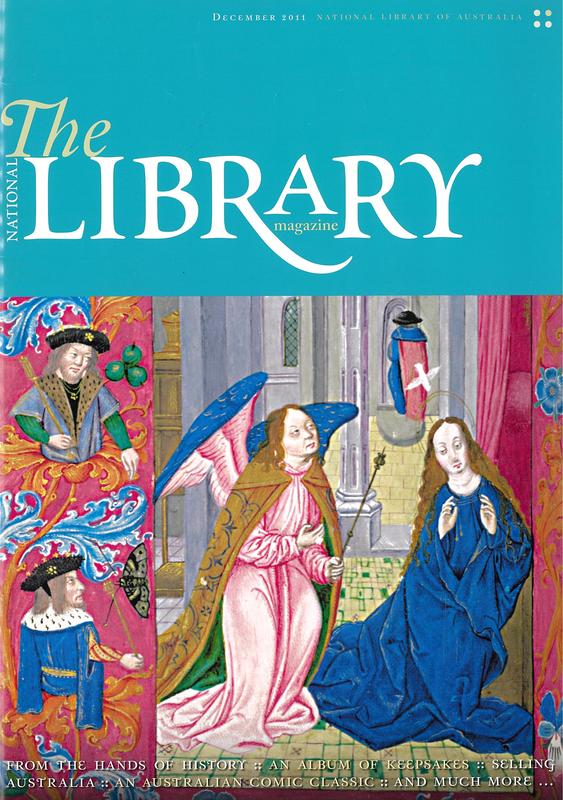 The National Library magazine cover