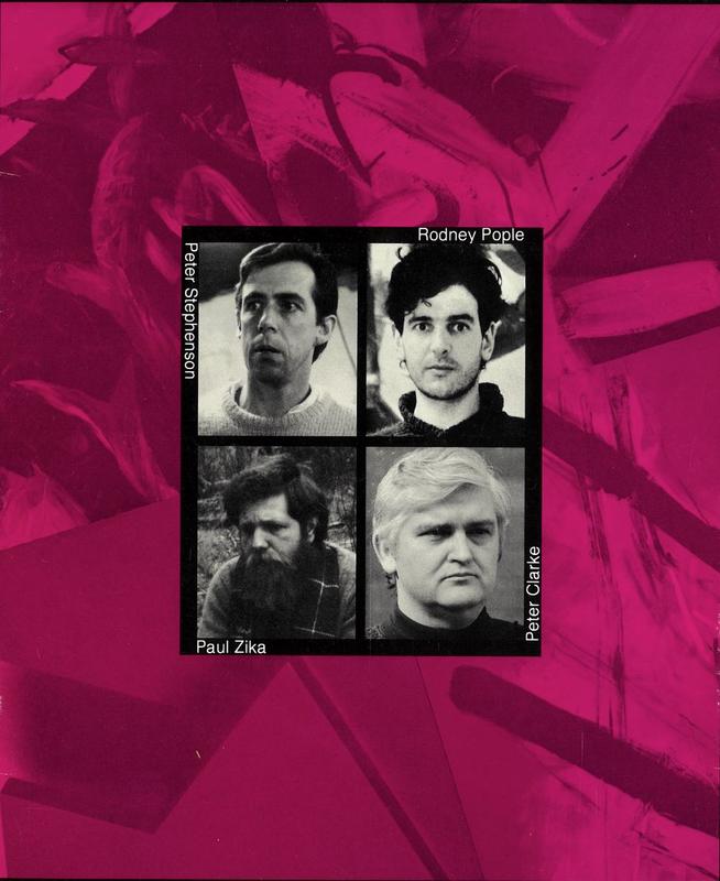 Peter Stephenson, Rodney Pople, Paul Zika, Peter Clarke cover