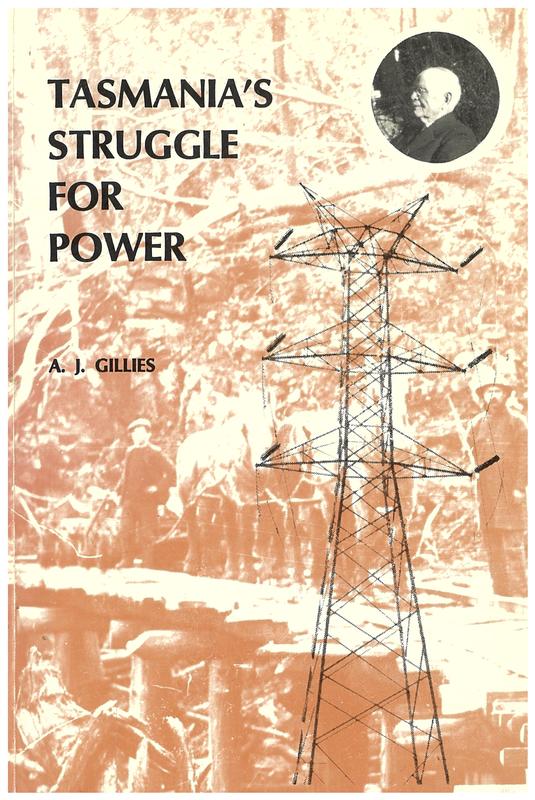Tasmania's struggle for power / A. J. Gillies cover