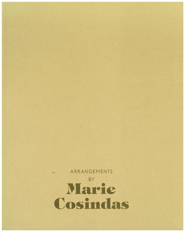 Arrangements by Marie Cosindas / Bruce Silverstein cover