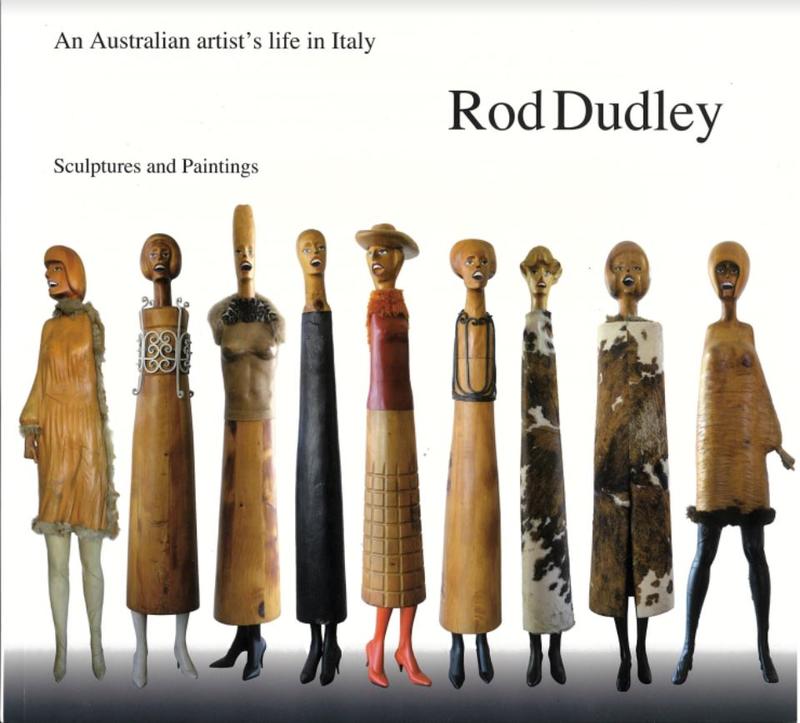 Rod Dudley : sculpture and paintings : an Australian artist's life in Italy cover