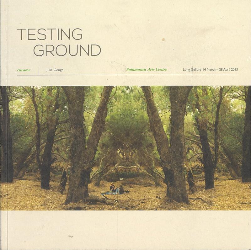 Testing ground / curator, Julie Gough cover