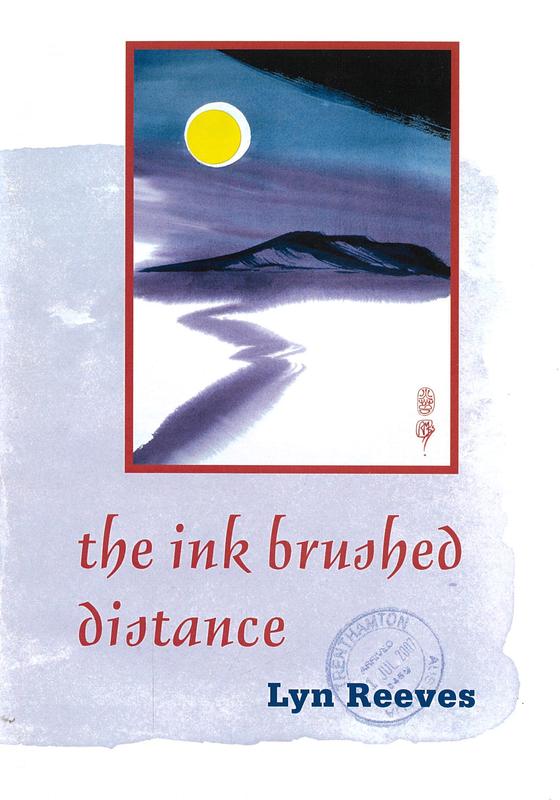 The ink brushed distance / Lyn Reeves cover