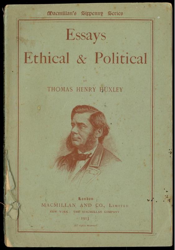 Essays : ethical and political cover