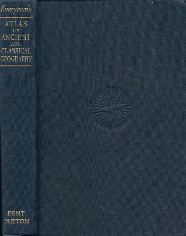 Everyman's atlas of ancient and classical geography cover