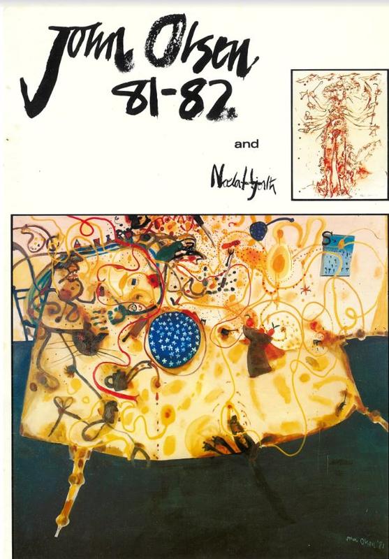 Festival of Perth 1982 Souvenir Catalogue : John Olsen 81-82 and Noela Hjorth cover