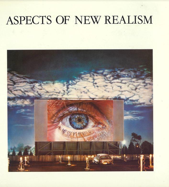 Aspects of new realism : 1981 travelling art exhibition, National Gallery of Victoria / exhibition and catalogue prepared by Ann Toy cover