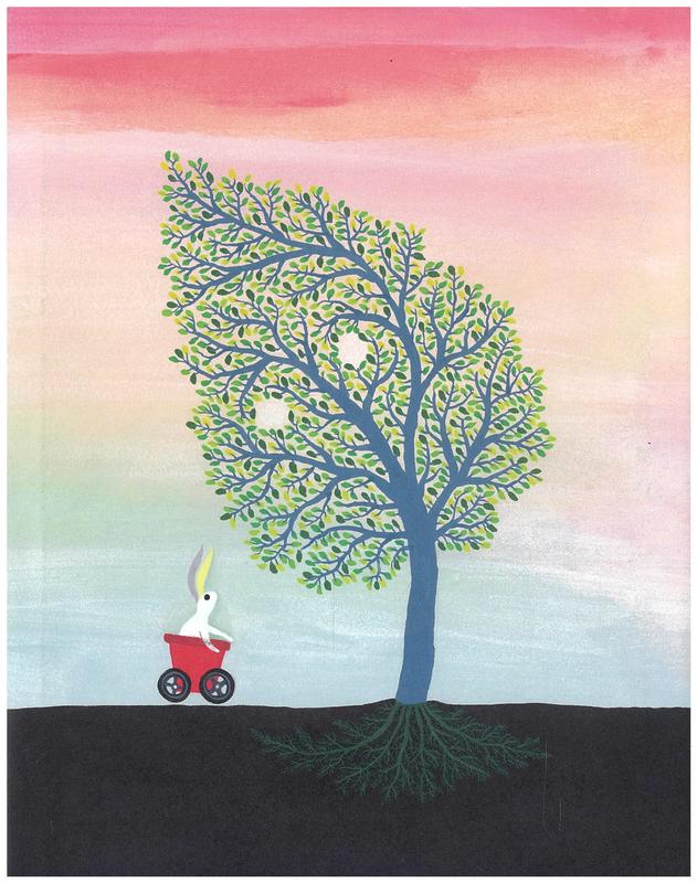 Bunny & tree / Balint Zsako cover