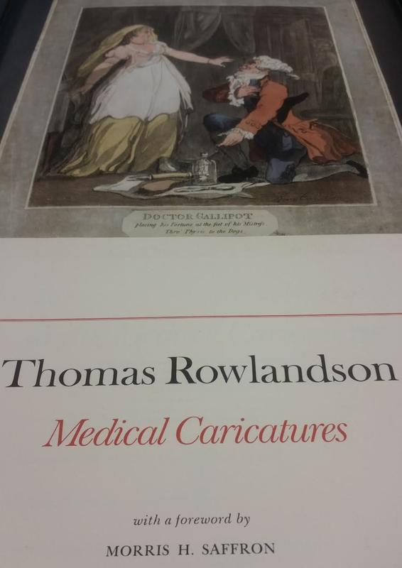 Thomas Rowlandson : medical caricatures / foreword by Morris H. Saffron cover