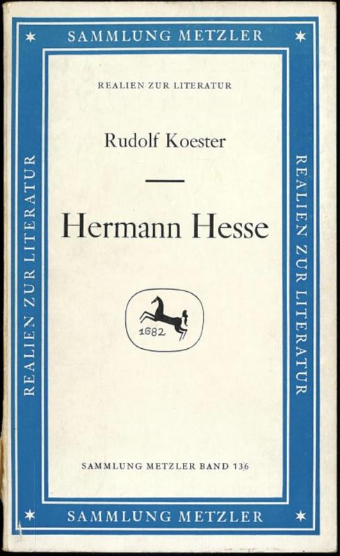 Hermann Hesse / Rudolf Koester cover