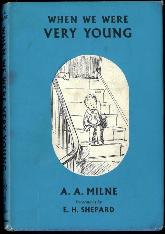 When we were very young / by A. A. Milne ; with decorations by E. H. Shepard cover