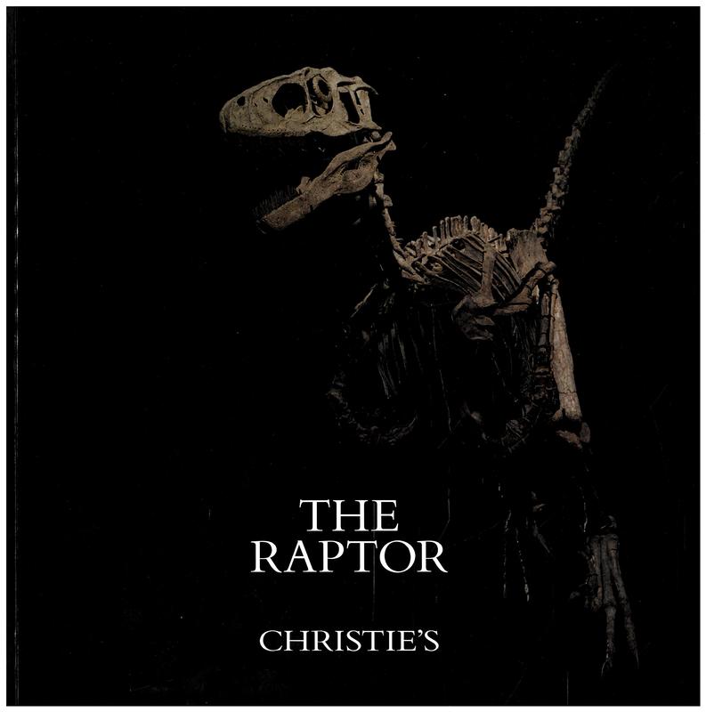 The raptor / Christie's cover