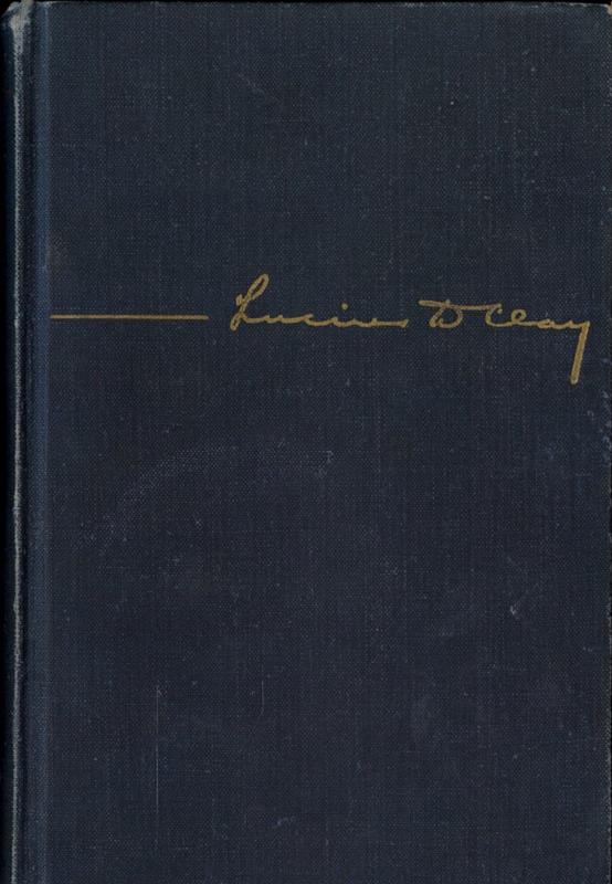 Decision in Germany / by Lucius D. Clay cover