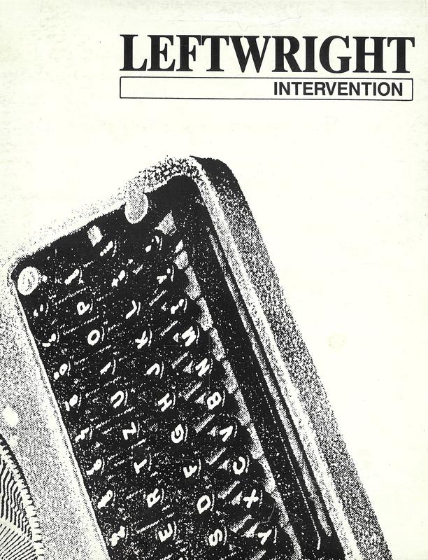 Leftwright : intervention cover