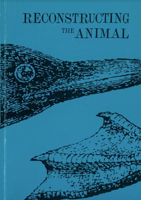 Reconstructing the animal : exploring a re-thinking of animals and human-animal relationships through the work of contemporary artists / curated by Yvette Watt cover