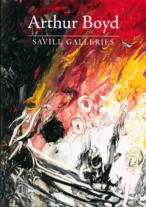 An exhibition of works for sale by Arthur Boyd cover
