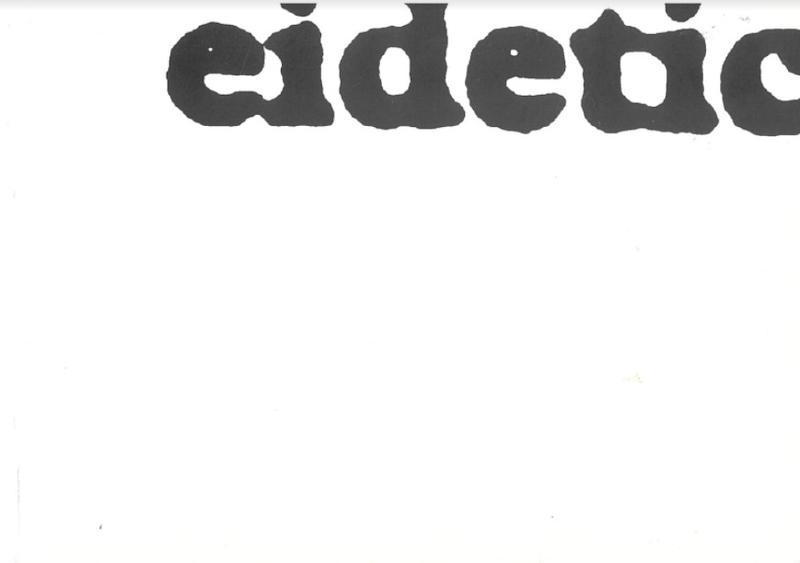 Eidetic / Andrea Morucchio cover