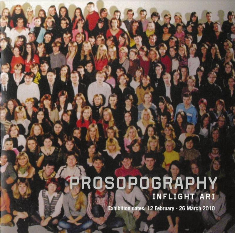 Prosopography : Scot Cotterell, Aaron Horsley, Jamin, Kate Kelly, Rob O'Connor, Mat Ward, Carolyn Wigston cover