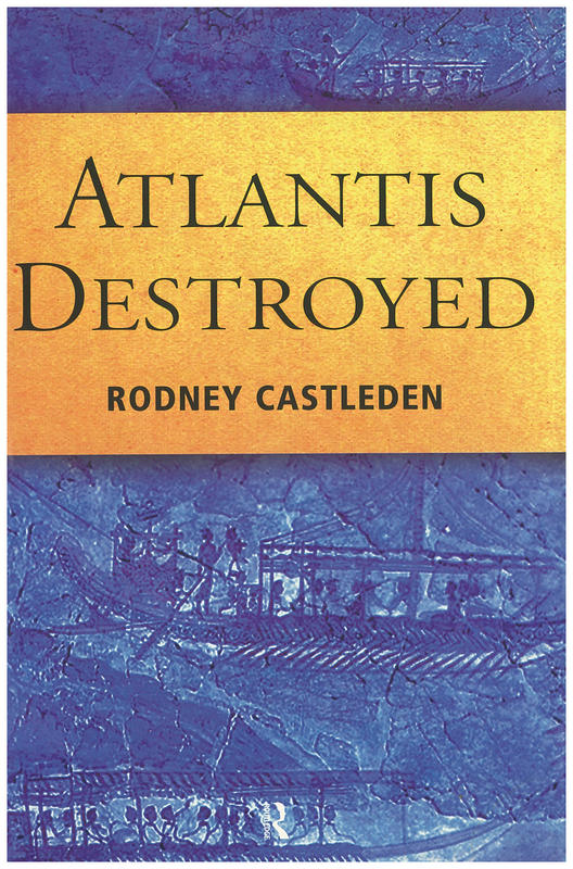 Atlantis destroyed / Rodney Castleden cover