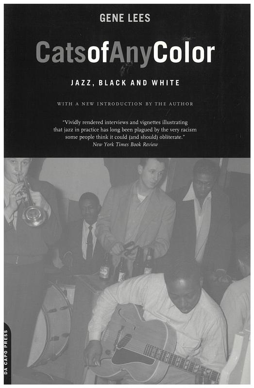 Cats of any color : jazz black and white / Gene Lees cover