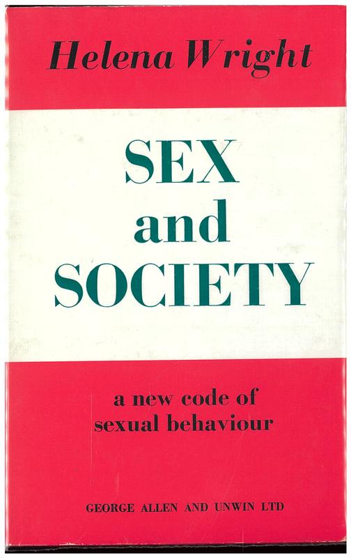 Sex and society / Helena Wright cover