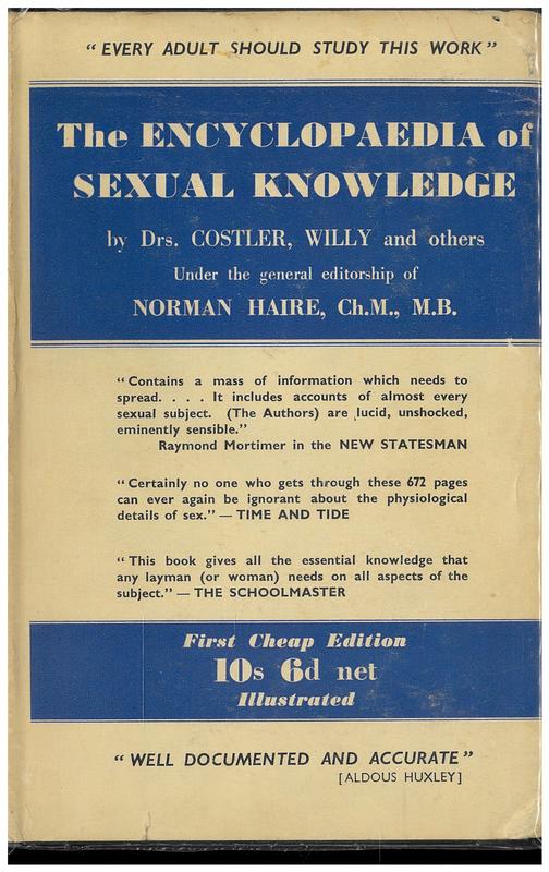 The encyclopaedia of sexual knowledge / by Drs. A Costler, A Willy and others cover