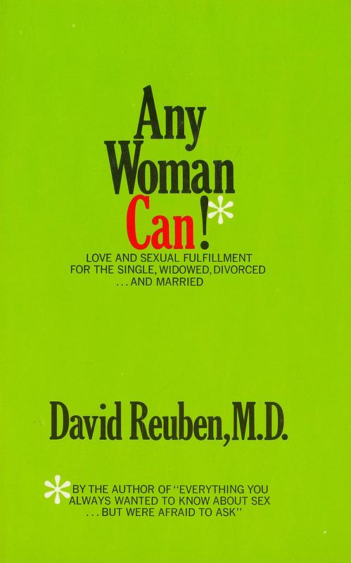 Any woman can! / David Reuben cover