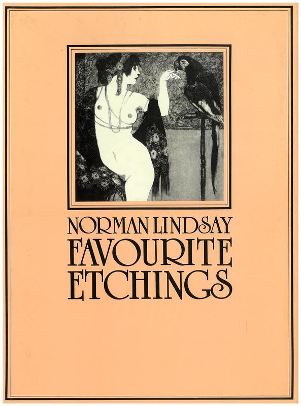 Norman Lindsay : favourite etchings cover