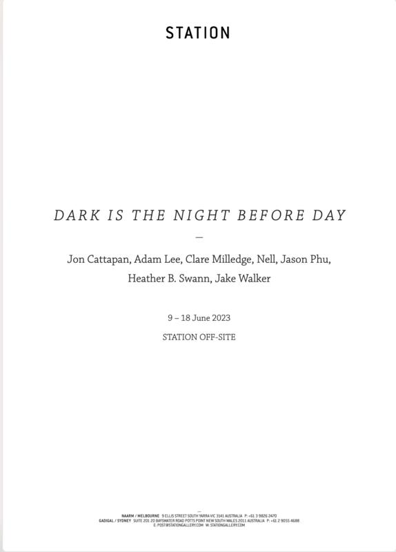Dark is the night before day : Jon Cattapan, Adam Lee, Clare Milledge, Nell, Jason Phu, Heather B. Swann, Jake Walker cover