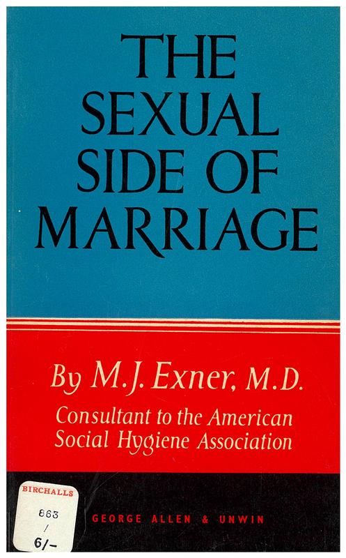 The sexual side of marriage / by M. J. Exner cover