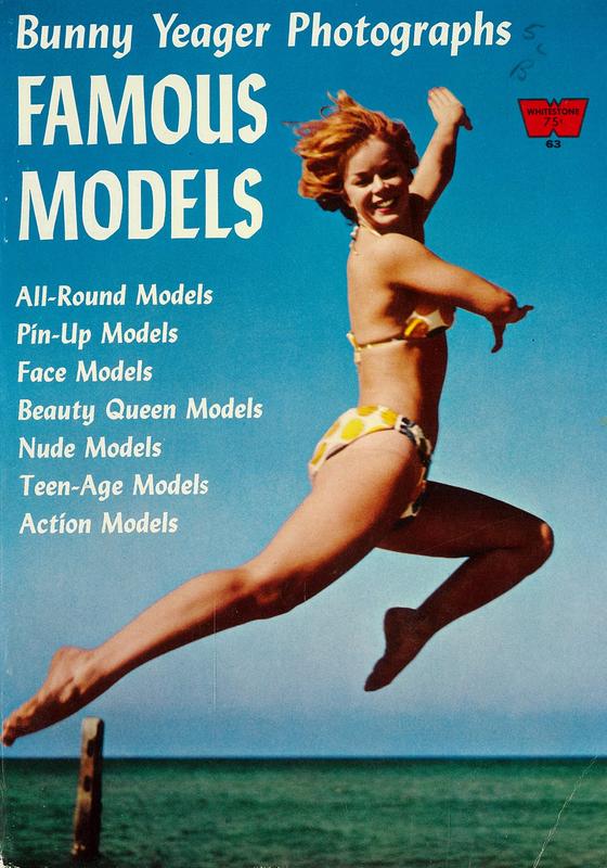 Bunny Yeager photographs famous models cover