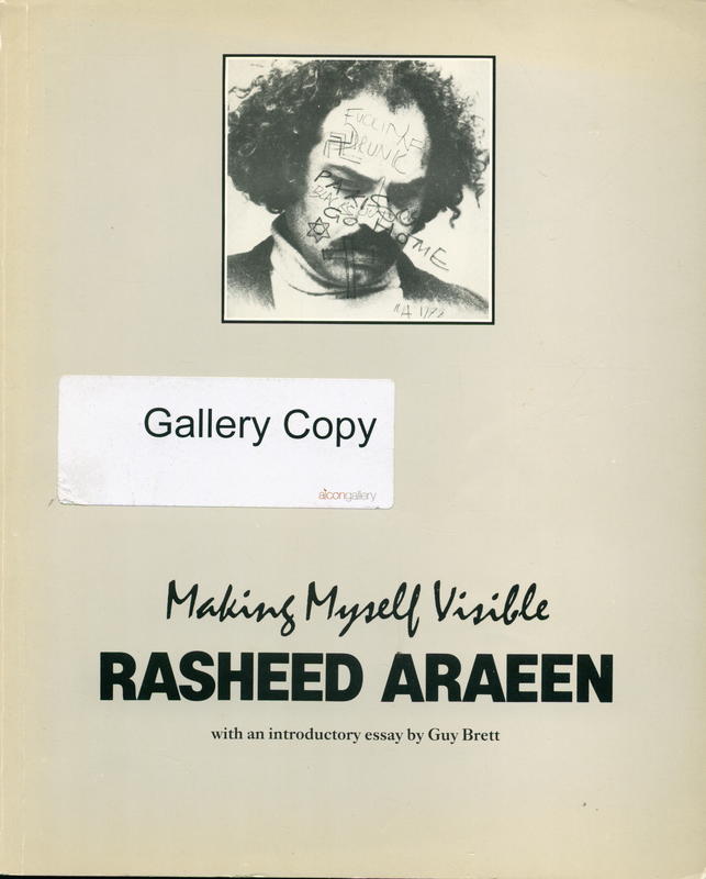 Rasheed Araeen : making myself visible / Guy Brett cover