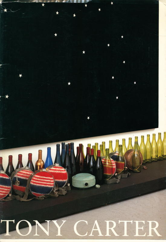 Tony Carter : sculpture and reliefs 1984-1991 cover