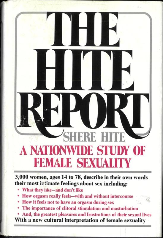 The Hite Report : a nationwide study on female sexuality / Shere Hite cover