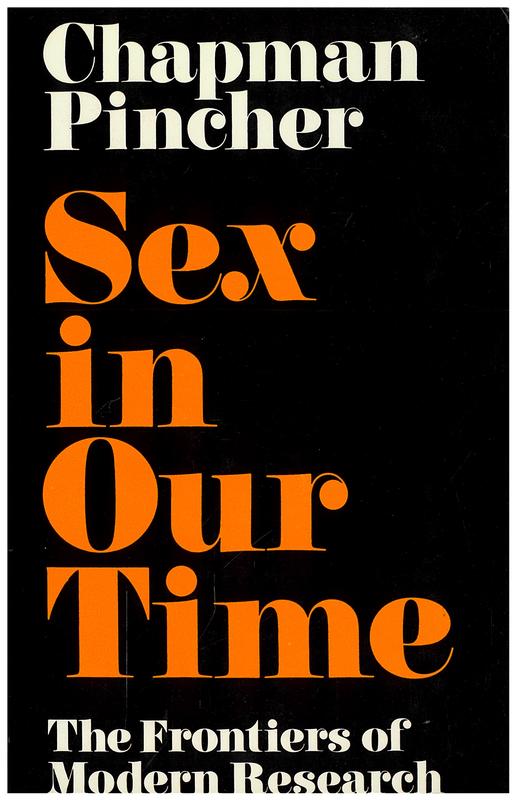 Sex in our time / Chapman Pincher cover