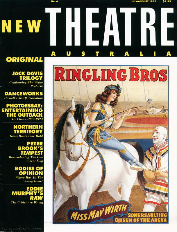 New Theatre Australia cover
