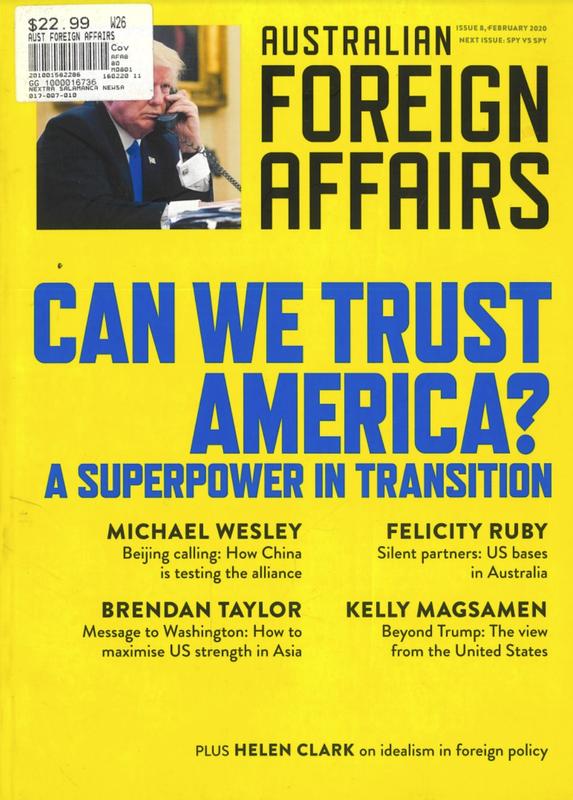 Australian foreign affairs cover