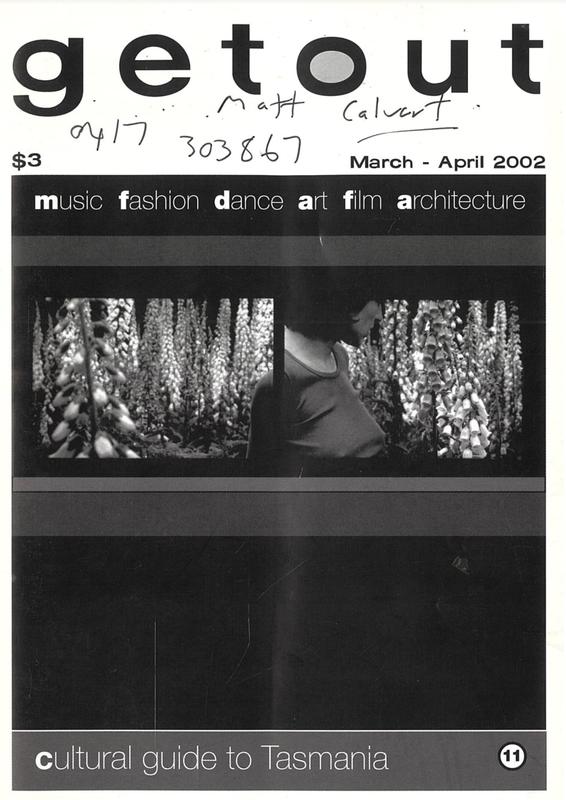 Getout cultural guide to Tasmania cover