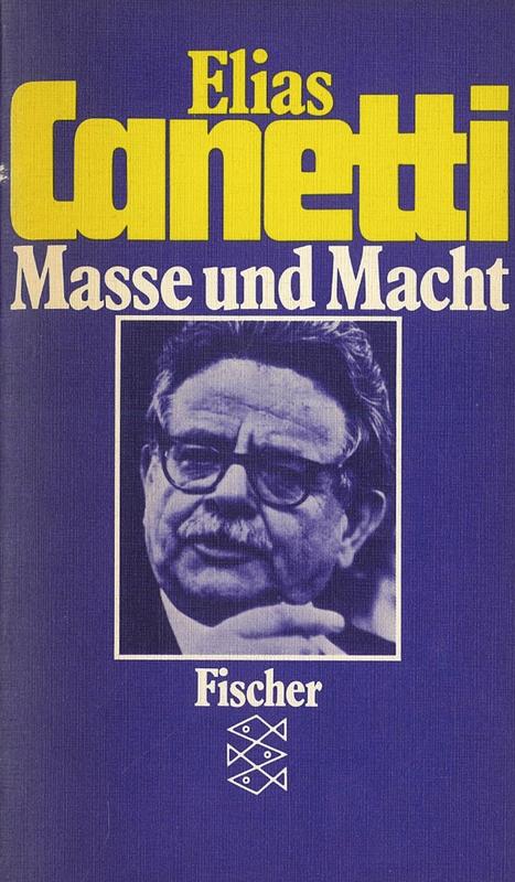 Masse and Macht / Elias Canetti cover