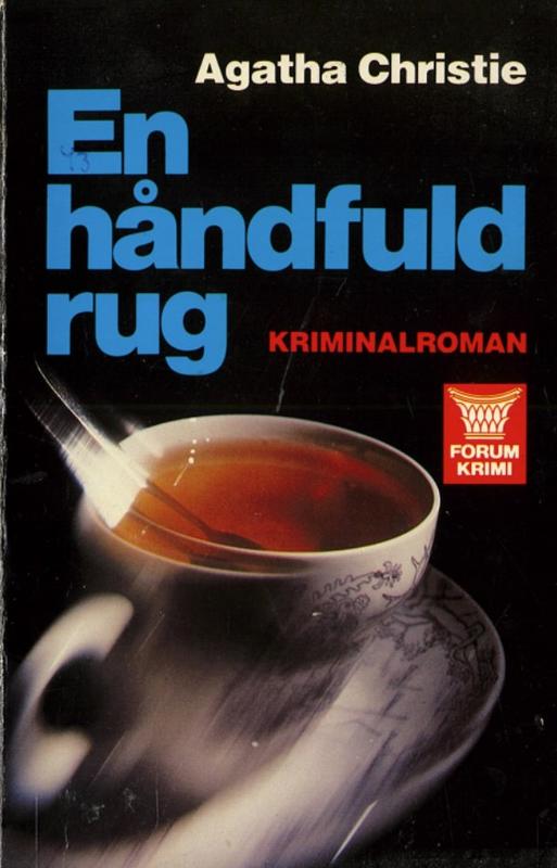 En håndfuld rug [= A pocket full of rye] / Agatha Christie cover